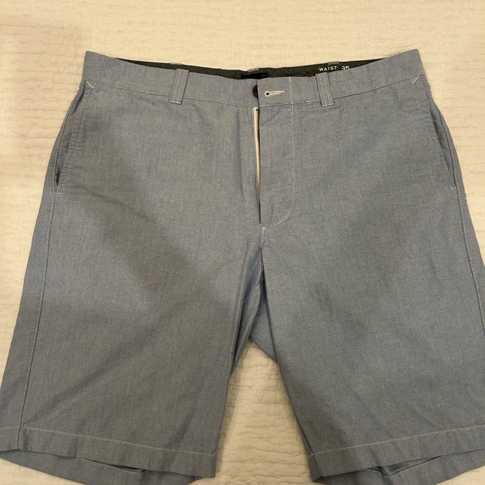J. Crew Light Blue Flat Front Shorts
